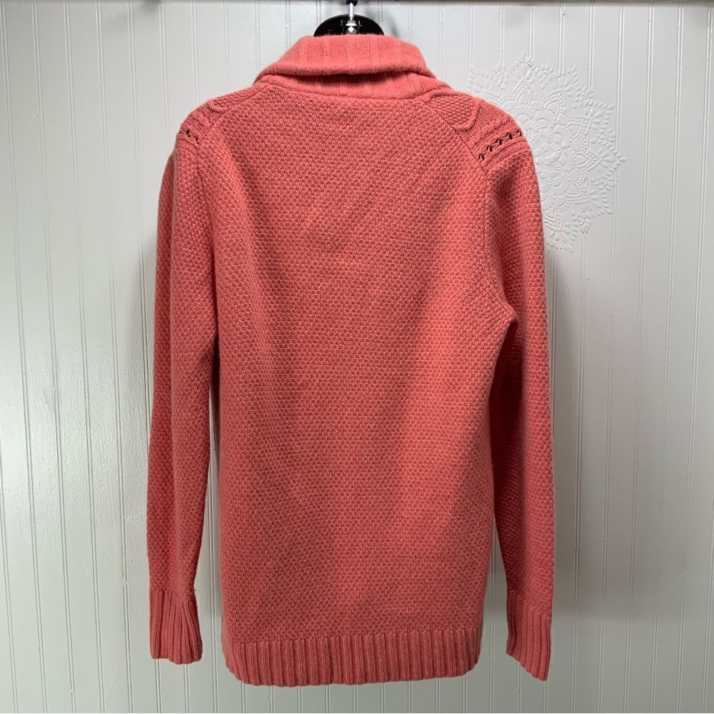 FOSSIL wool cashmere blend cardigan sweater - Picture 3 of 5